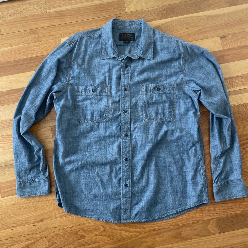 Filson Chambray Button Up Shirt